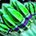 Large Green Rocket Cluster